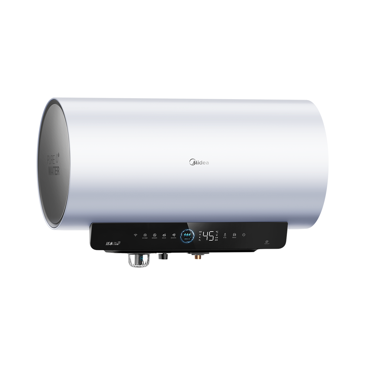 美的活水2.0电热水器F60-32Q5Spro 自动排污 免换镁棒 3200W节能速热