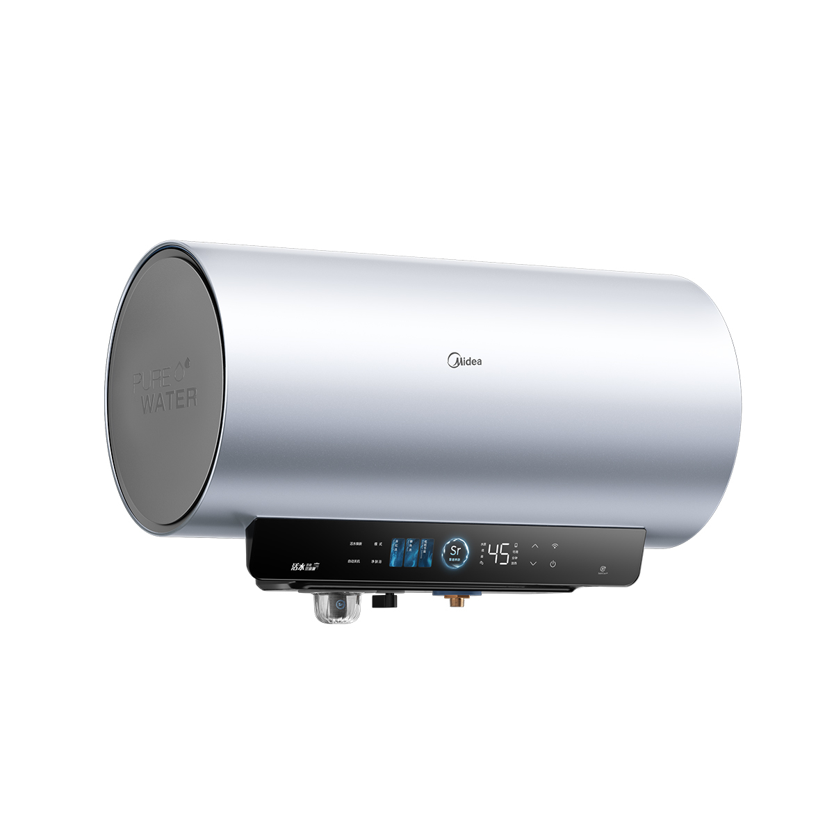 美的活水2.0电热水器F60-32Q5SUltra(HE) 自动排污 瞬热洗 富锶温泉浴