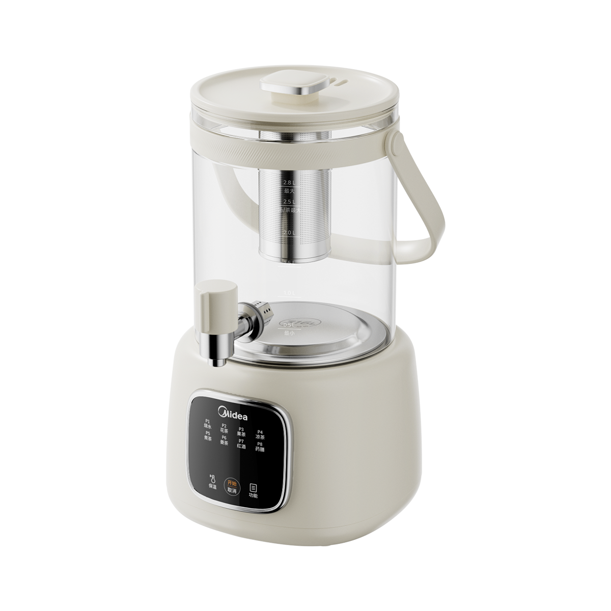 煮茶器 RoHS MK-ZC10Y03 220V 浅杏 产品货号ZC10Y03 GB