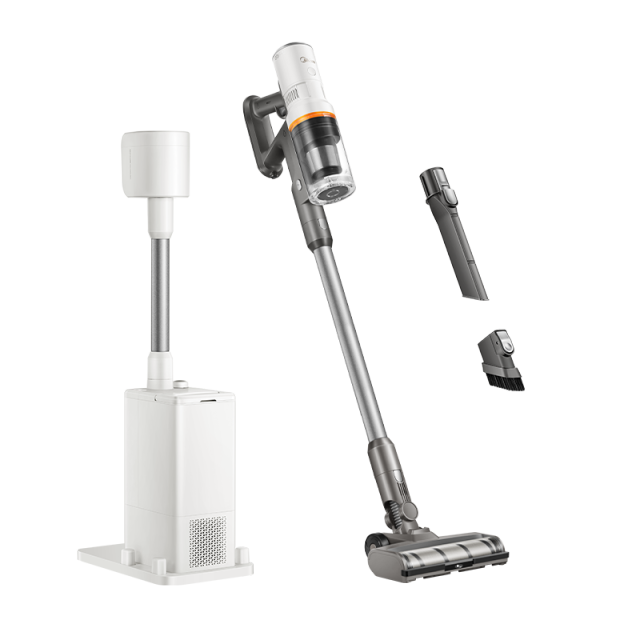 F10 Station 充电手持吸尘器 机调 云锦白 100-240V,1Ph 格润德