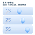 美的小白瓶冲牙器 便携式家用电动正畸牙齿缝结石水牙线口腔清洁洗牙神器 MC-BJ0301极地白