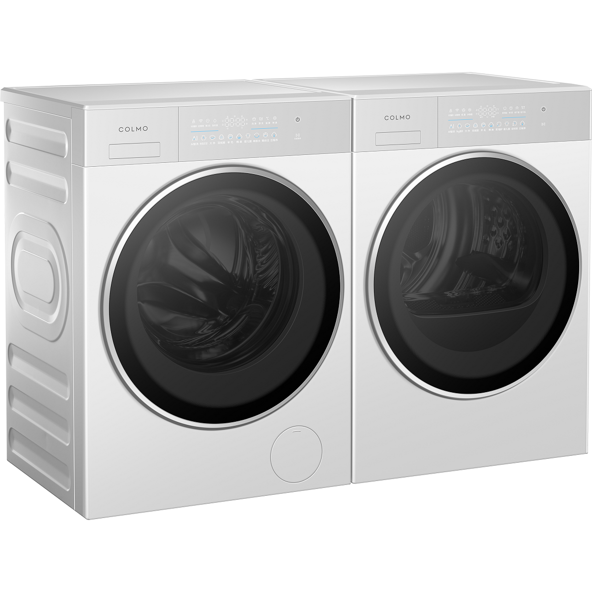 COLMO【北极星】大容量洗烘套装 CG12W-C2+CHZ10W-C2