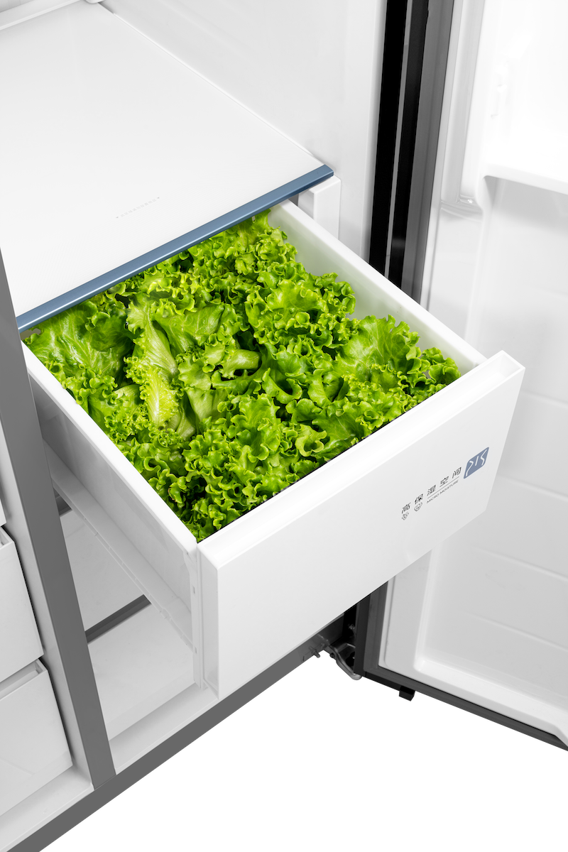 美的 冰箱 BCD-608WKGPM(Q) 云海灰