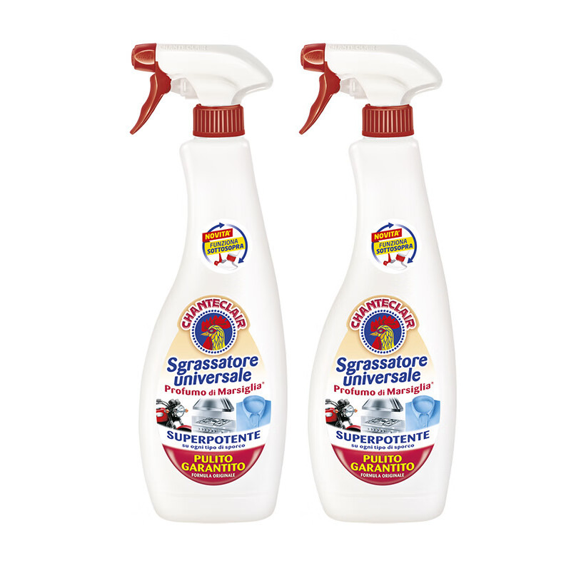 大公鸡 管家 多功能油污净 红色马赛 600ml*2