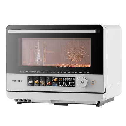 东芝小白茶T200B微蒸烤东芝小白茶Air 小型家用微波炉 蒸烤箱空气炸ER-T200BW