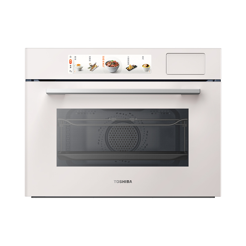 东芝 T500BG嵌入式微蒸烤一体机 55L彩屏水蒸气变频微波炉炸炖蒸烤箱EB-T500BG
