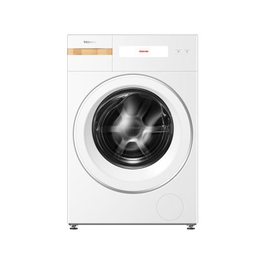 【企业补贴】东芝12KG大容量滚筒洗衣机 纯平全嵌 1.28洗净比 DGH-127X17BW