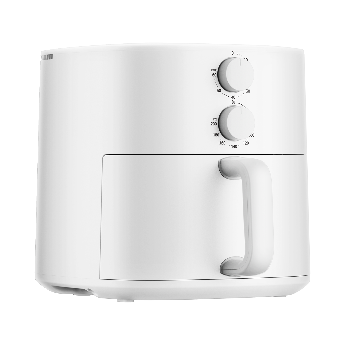 美的 空气炸锅 MF-KZE5313 5.3升容量 双旋免翻面