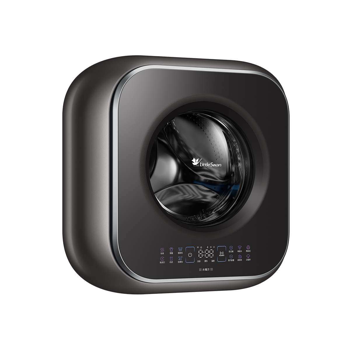 【小天鹅】水魔方壁挂洗衣机  多效除菌螨  专业内衣洗  超薄机身免磕碰  TG30M60