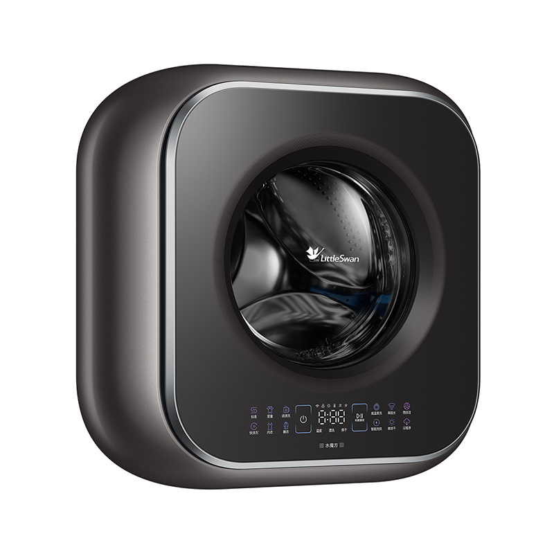 【企业补贴】小天鹅水魔方3KG壁挂洗烘一体机 一体防烫除菌螨环绕大风量 TD30M60