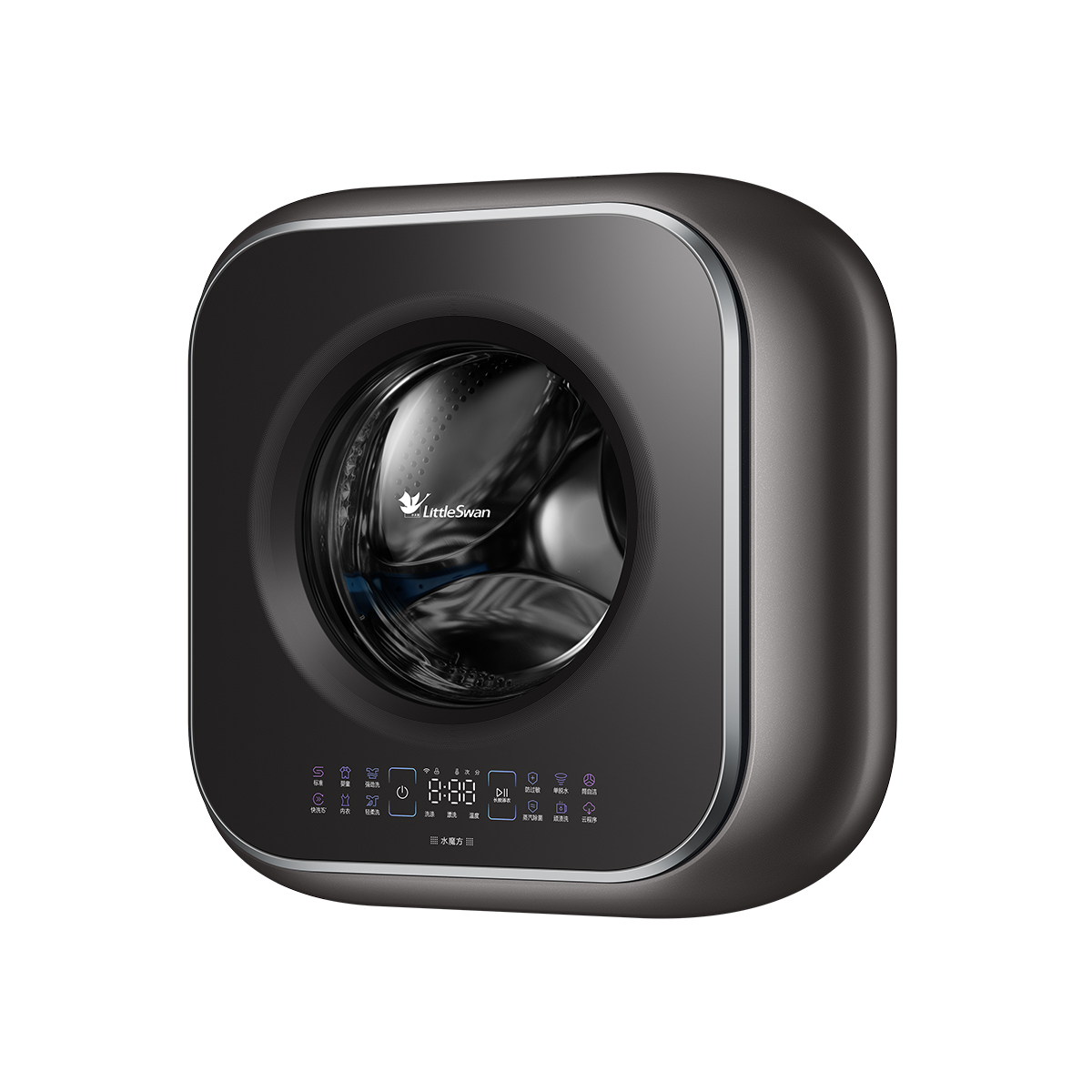 【小天鹅】水魔方壁挂洗衣机  多效除菌螨  专业内衣洗  超薄机身免磕碰  TG30M60