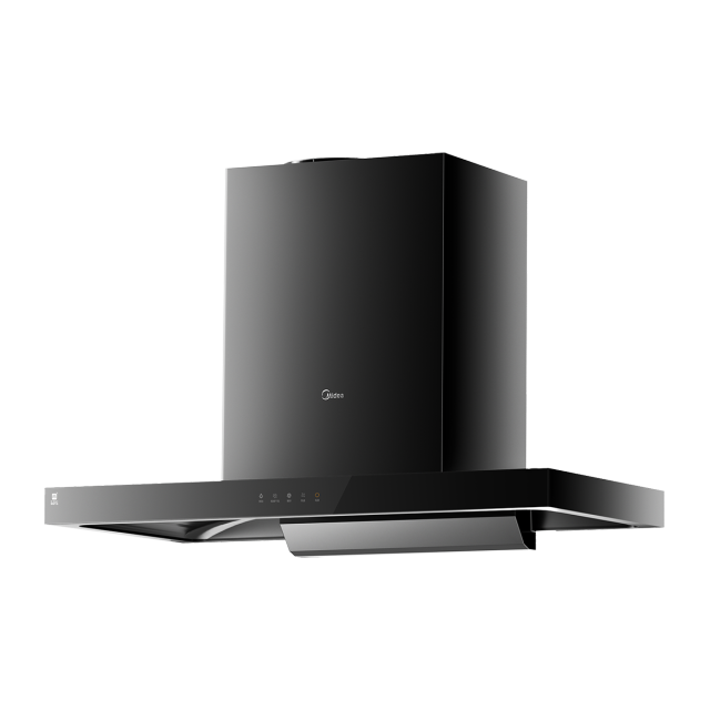 美的油烟机CXW-268-T201 T型 21m³大吸力 智感干洗  