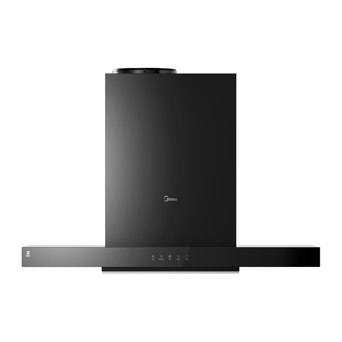 美的油烟机CXW-268-T201 T型 21m³大吸力 智感干洗  