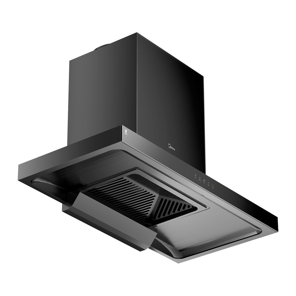 美的油烟机CXW-268-T201 T型 21m³大吸力 智感干洗  