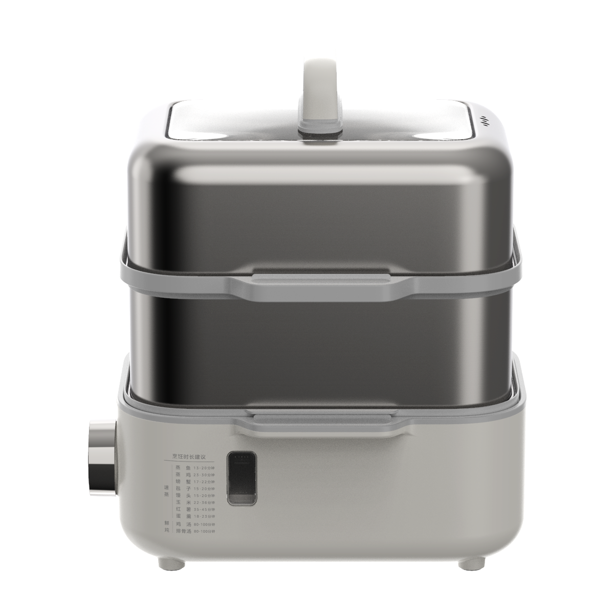 锁嫩舱电蒸锅 11.6L 上蒸下炖 智能操控 10s出蒸汽  ZGS302002
