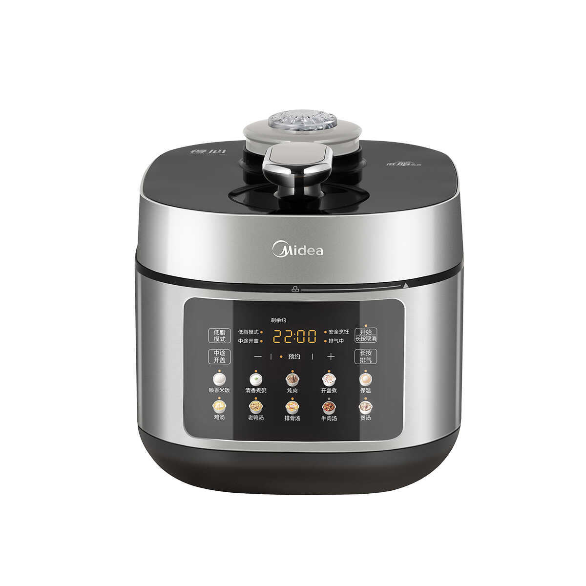 美的 电压力锅 MY-C5930F 低脂浓香 钢胆 5L容量