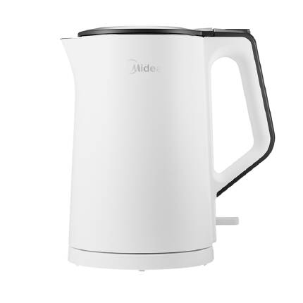 美的 电水壶 MK-SH15Colour102 白色 1.5L容量 304不锈钢0涂层