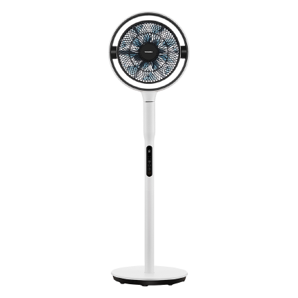 东芝花信风落地扇循环扇  轻音 双擎双叶 负离子净化 远距离送风  F-DSA800XCN(W)