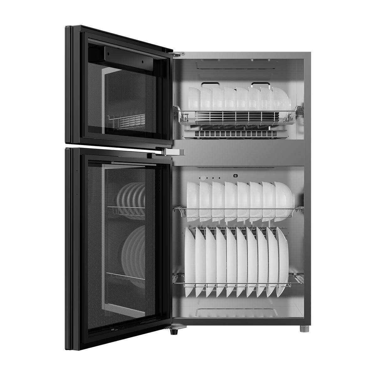 美的消毒柜 G80立式 80L大容量 二星消毒 热风烘干