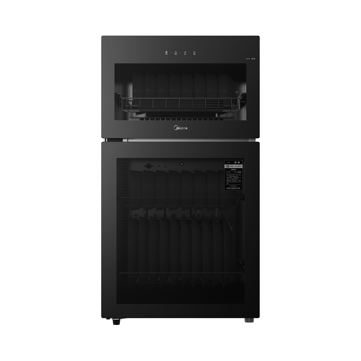 美的消毒柜 G80立式 80L大容量 二星消毒 热风烘干