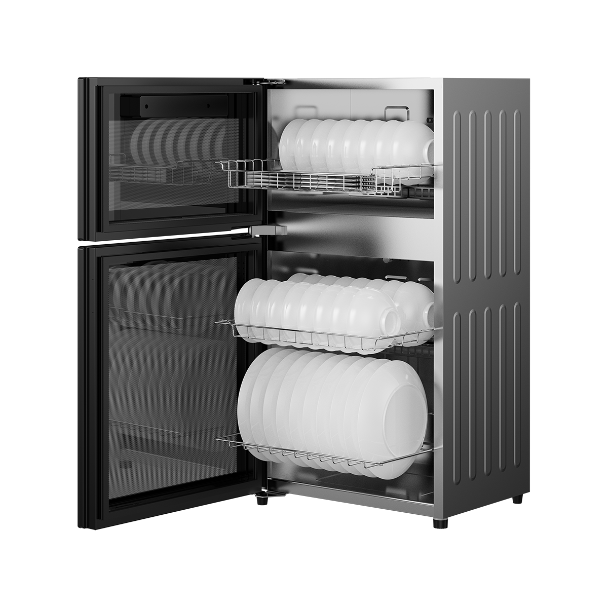 美的消毒柜 G80立式 80L大容量 二星消毒 热风烘干