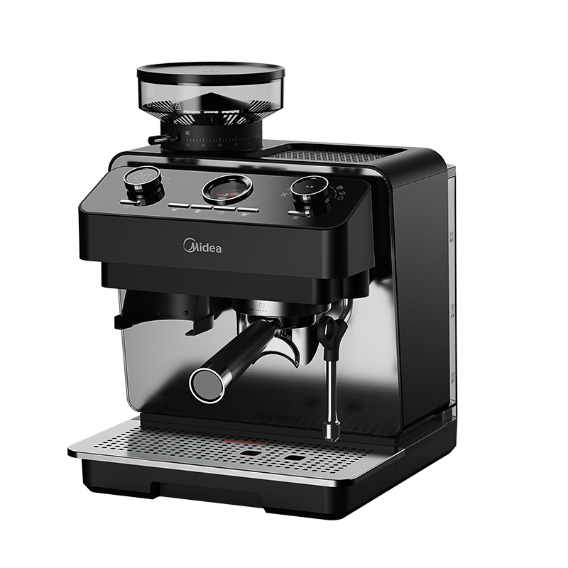 美的压力式咖啡机 MA-GE5810 研磨半自动咖啡机