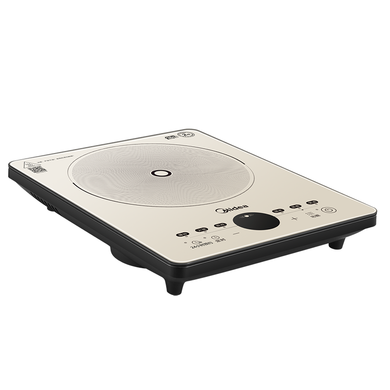 美的铂钻电磁炉 专利恒匀火 3小时定时 双层大线圈盘 MC-E22B61