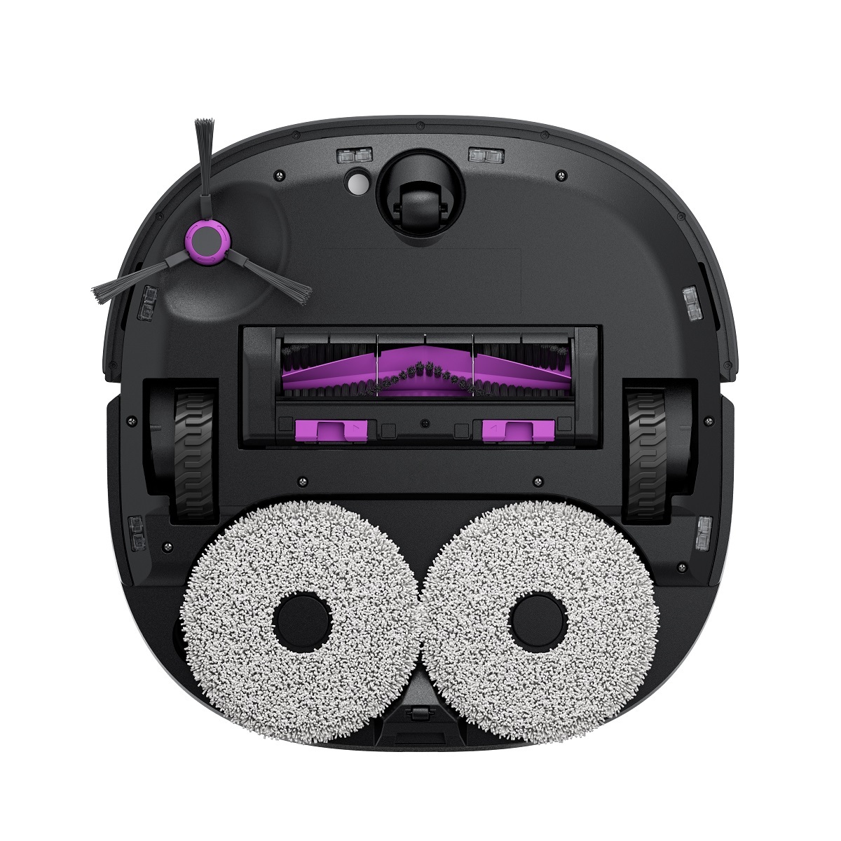 美的【重磅新品】扫地机灵眸V15 Pro炭灰色扫拖洗烘一体柔性机械臂毛发克星（上下水需要单独购买）