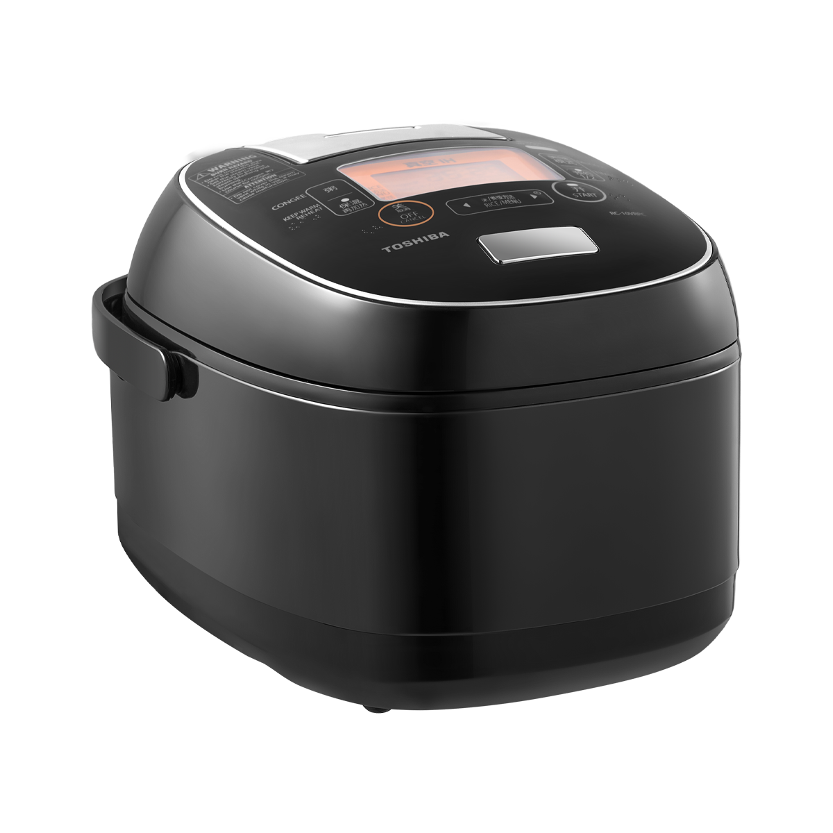 【负卖】东芝 IH电脑式电饭煲 RC-10VRPC(K) 3L容量 灰黑色