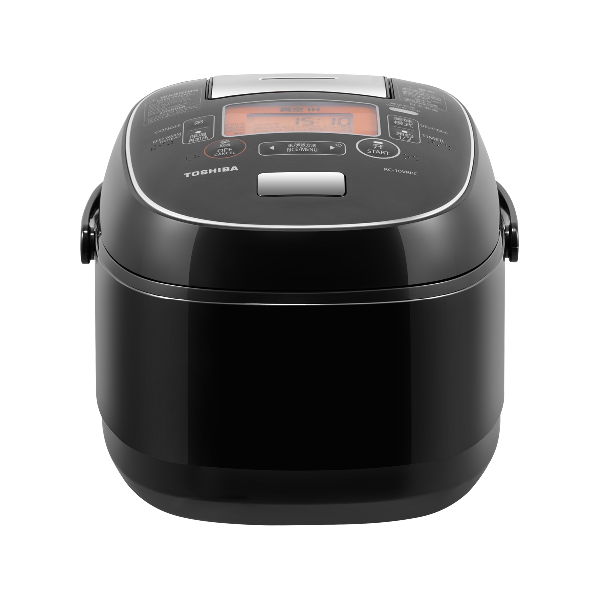 【负卖】东芝 IH电脑式电饭煲 RC-10VRPC(K) 3L容量 灰黑色